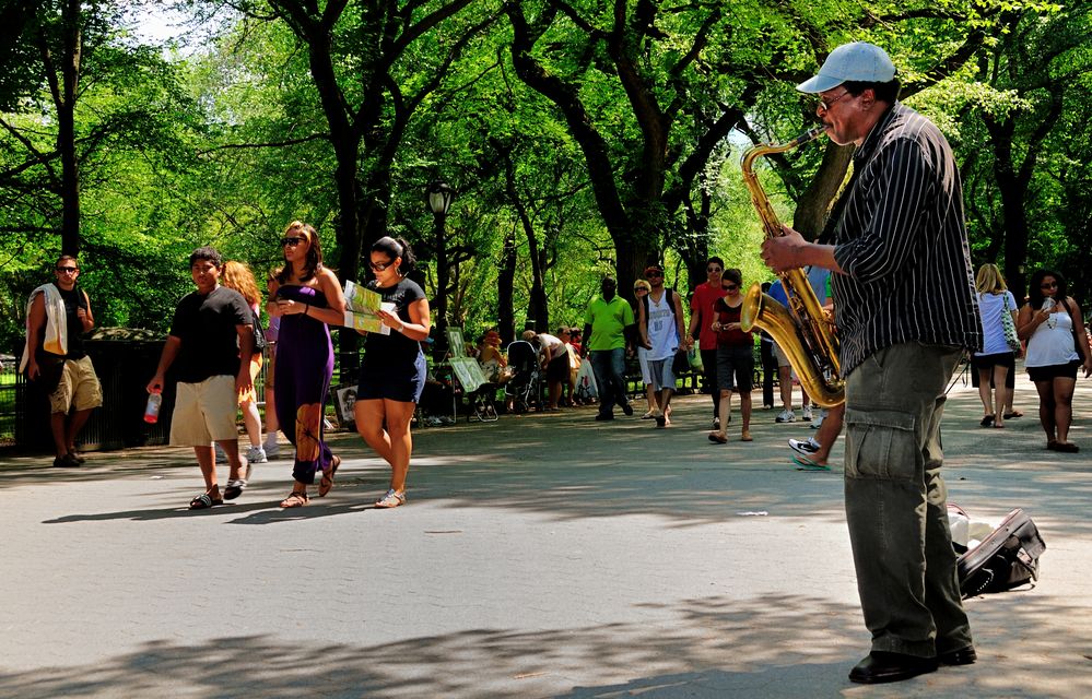 Sonntagmorgen im Central Park New York