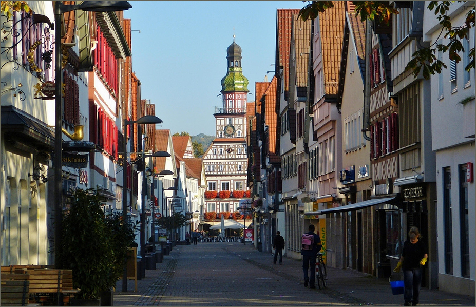 Sonntagmorgen in der Stadt