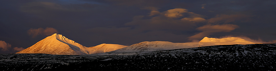 Sonntagmorgen Licht in Island