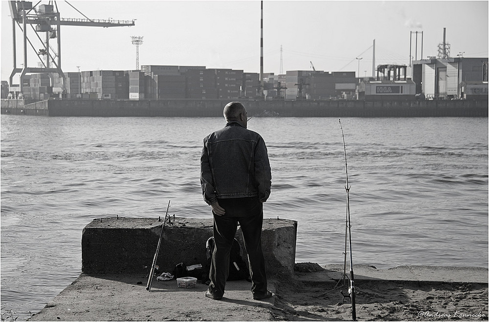 Sonntagmorgen vor dem Fischmarkt