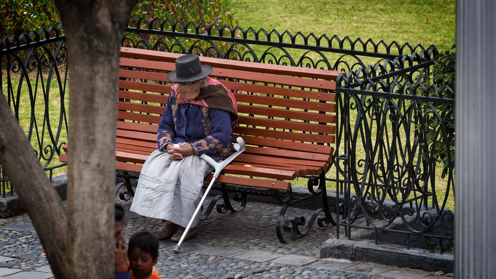 Sonntagnachmittag auf der Plaza Mayor, Ayacucho