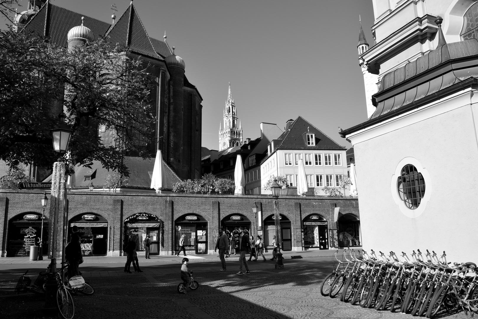 Sonntags auf dem Viktualienmarkt....