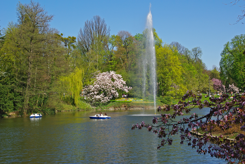 Sonntags im Kurpark