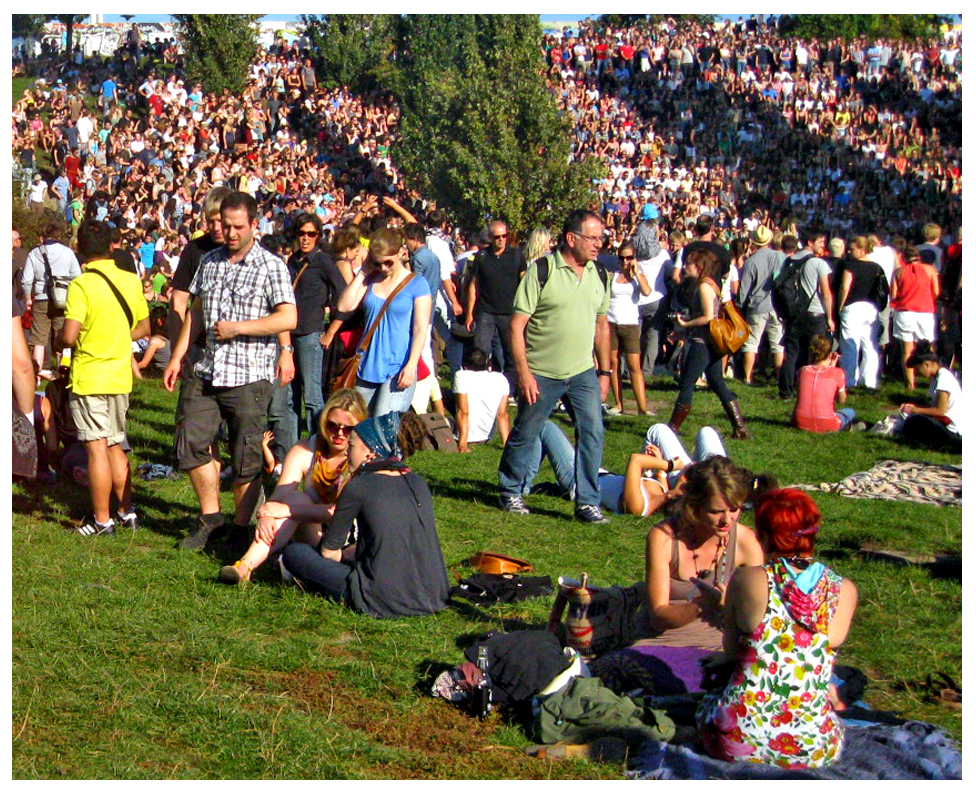 Sonntags im Mauerpark