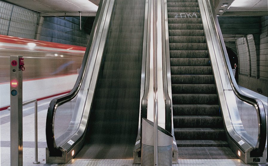 Sonntags in der U-Bahn