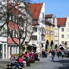 Sonntags in Lindau:" ...doch an Blumen fehlts im Revier,