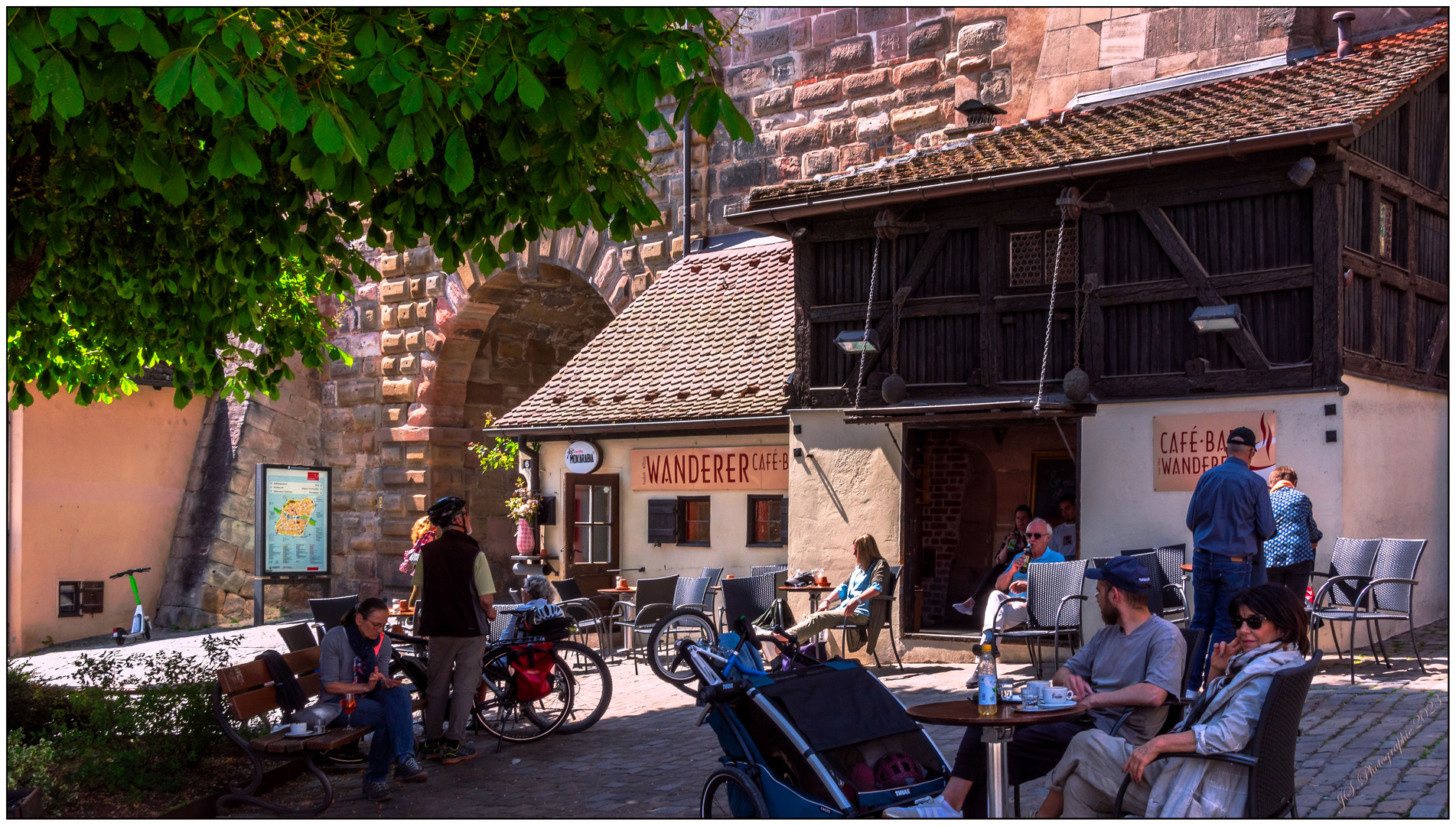 Sonntags mit Sonne in Nürnberg ...