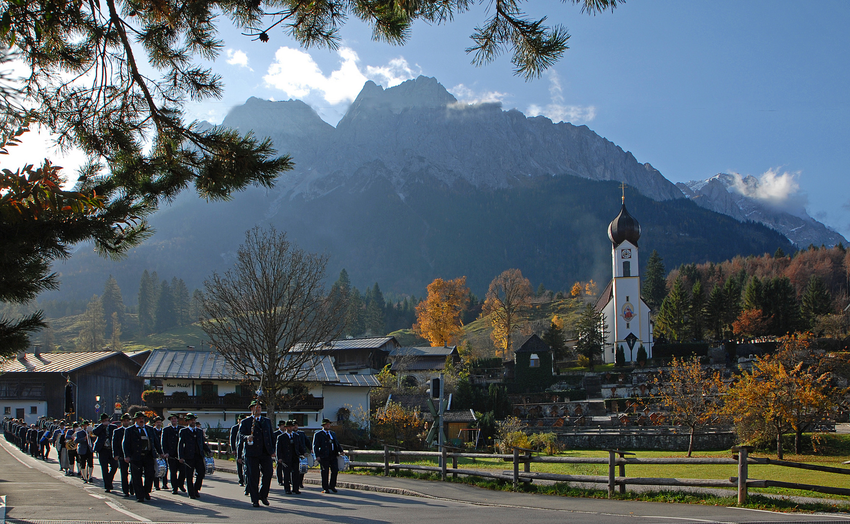 Sonntags Morgens an der Zugspitze