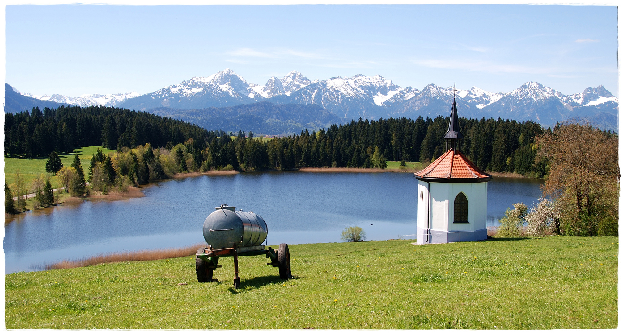 sonntagsausflug: auf's land ins liebliche bairische allgäu