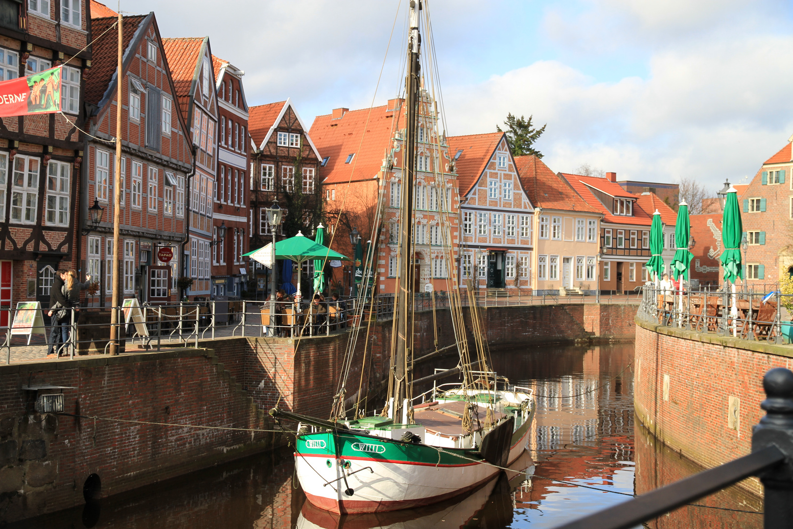 Sonntagsausflug-Binnenhafen Stade