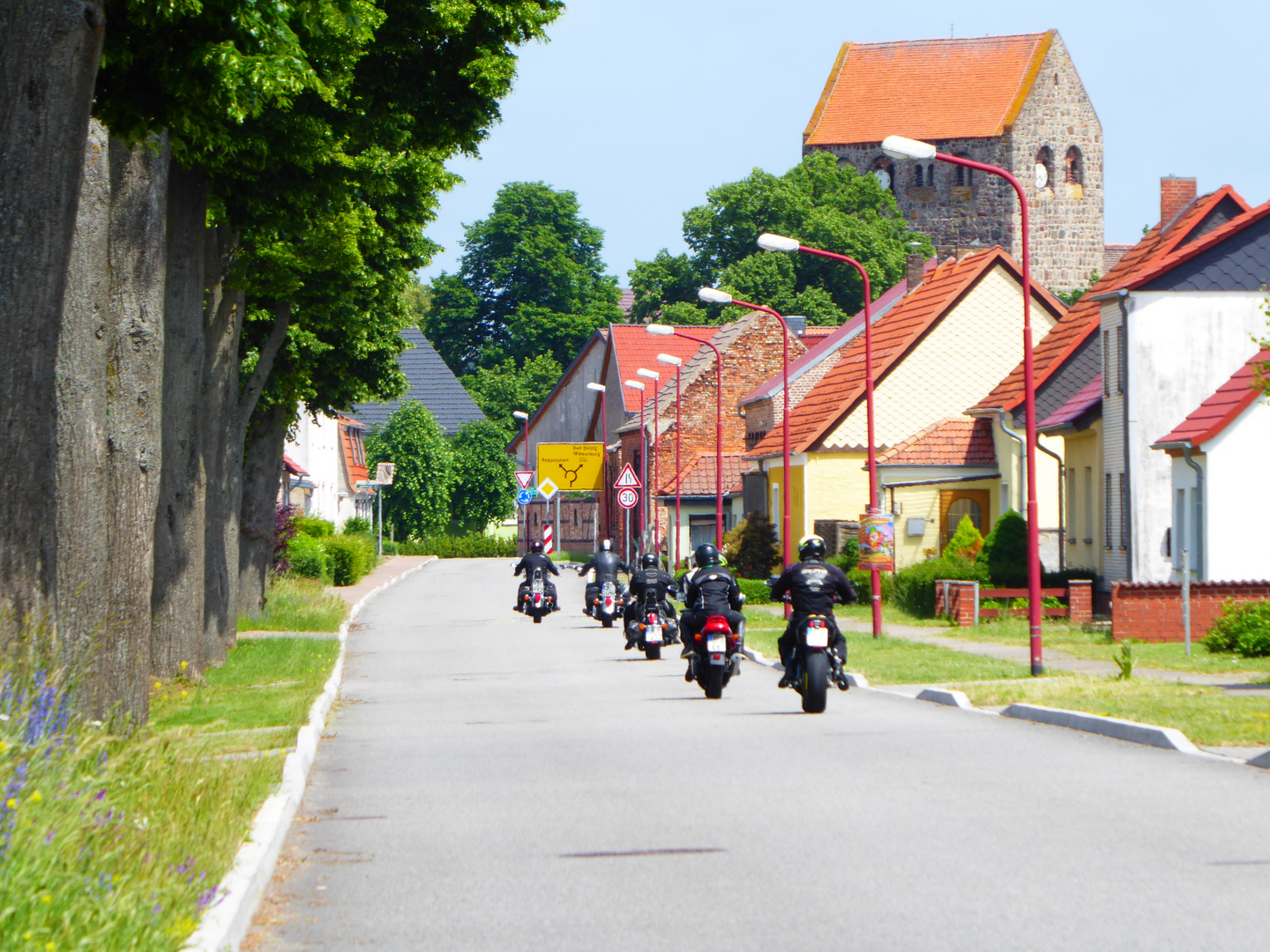 Sonntagsausflug der Biker