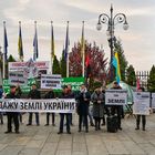 Sonntagsdemo vor dem Präsidentenpalast