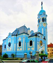 +  Sonntags.Geschichte: „ Blaue Kirche " in Bratislava  +