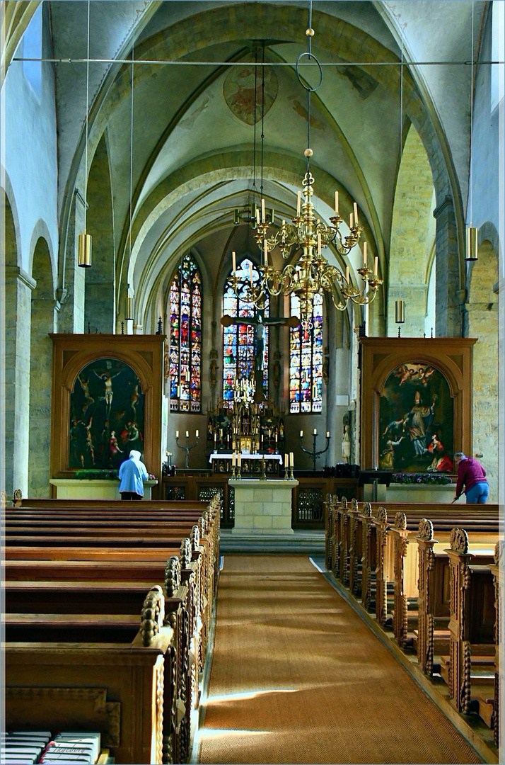 Sonntags.Geschichte II: Stiftskirche von Schloss Cappenberg