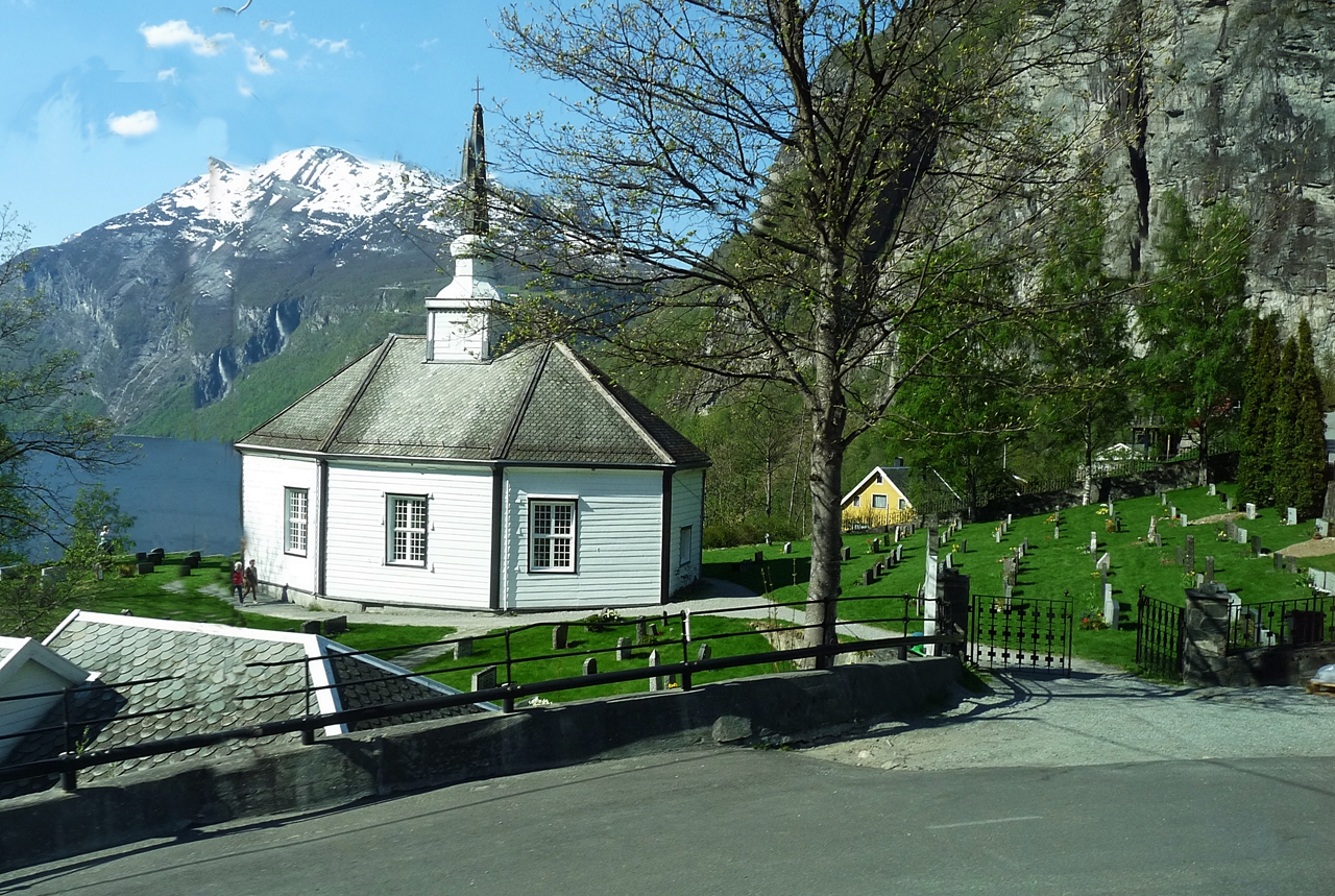 Sonntagskirche in Norwegen