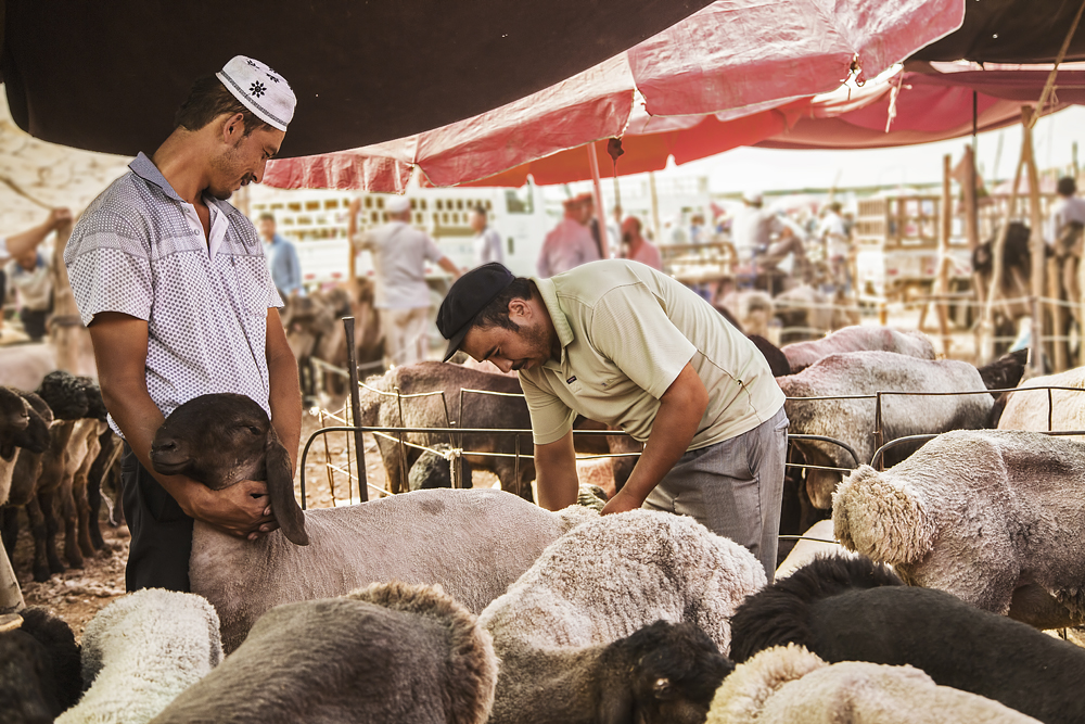 Sonntagsmarkt in Kashgar