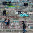 Sonntagsnachmittagschillen im Berliner Mauerpark