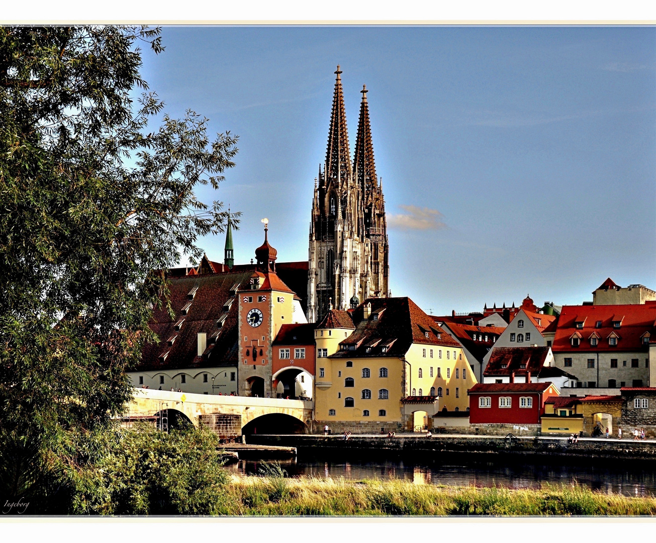 Sonntagspaziergang durch Regensburg . . .