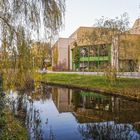 Sonntagsspaziergang auf dem Campus der Universität Augsburg