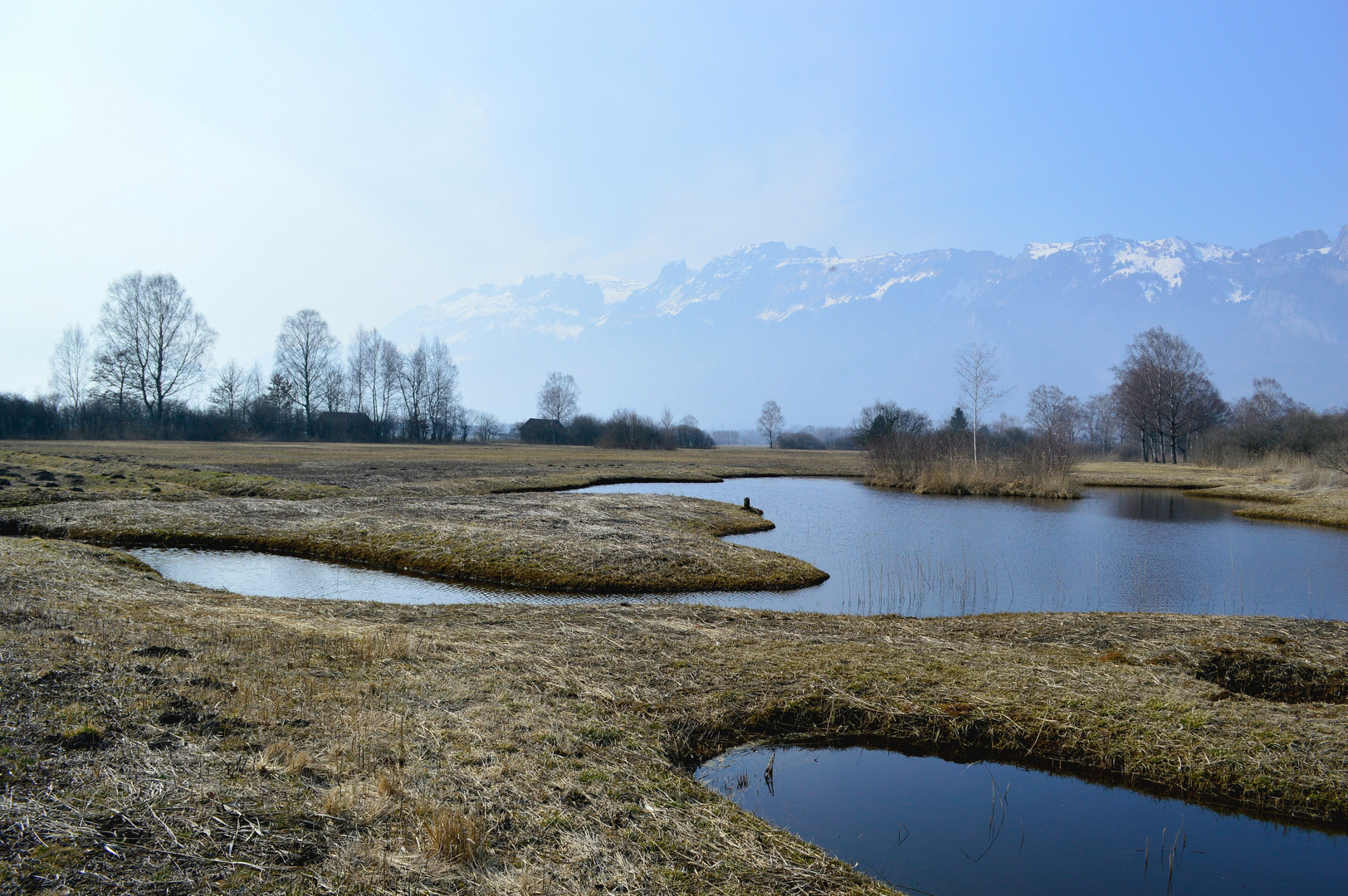 Sonntagsspaziergang im Liechtenstein (Ruggell)