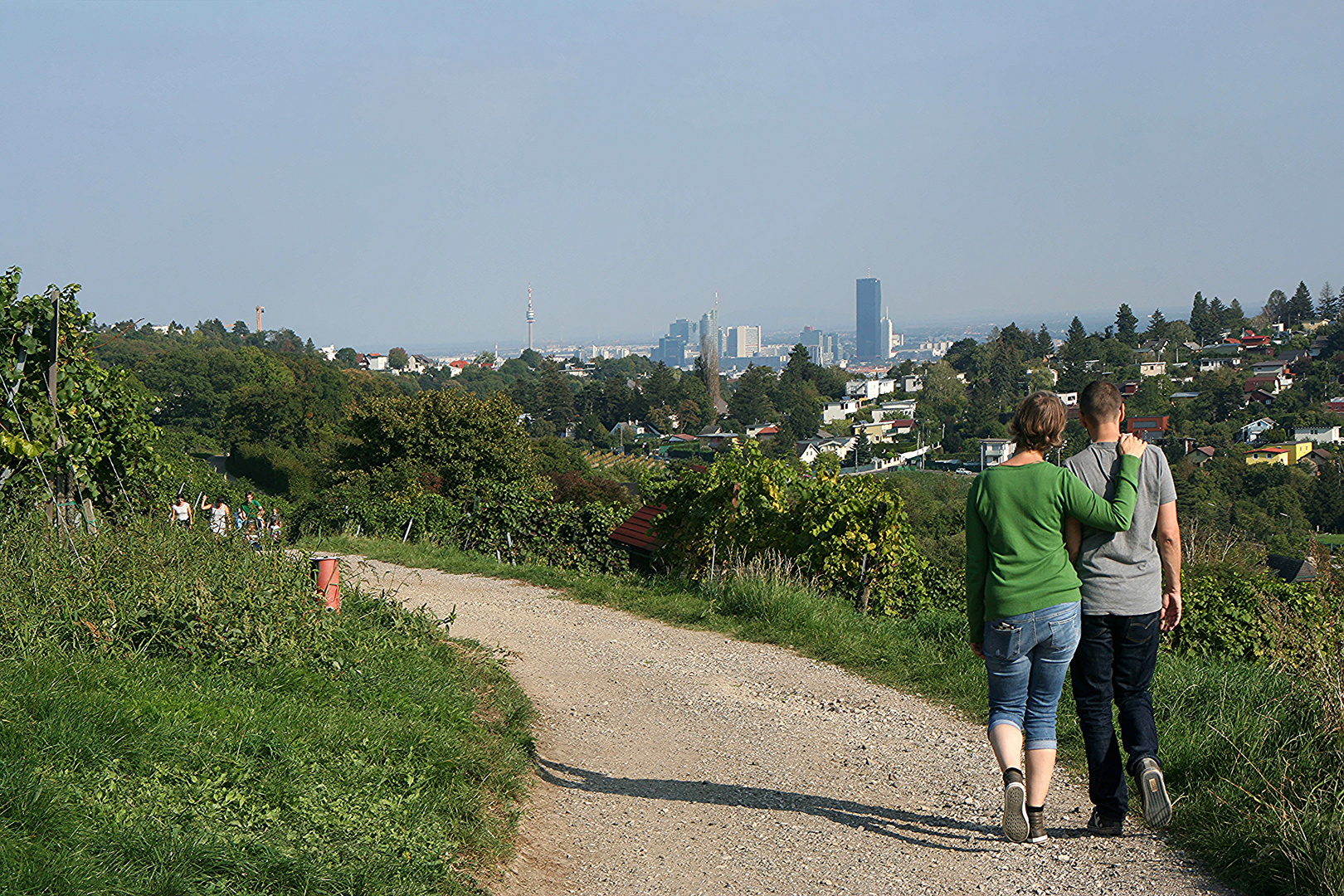 Sonntagsspaziergang in Wiens Weinbergen