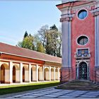 Sonntags.Spaziergang: Kreuzgang der Klosteranlage 'Heilige Linde'