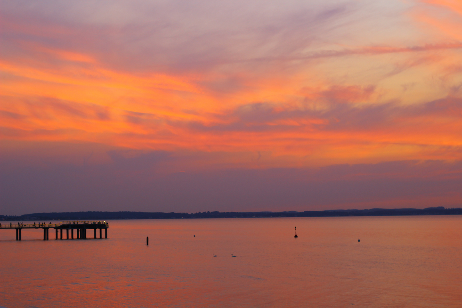 Sonnuntergang an der Ostsee