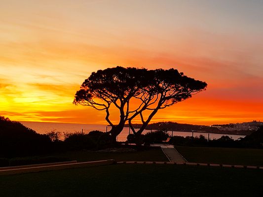 Sonnuntergang in Portugal