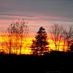 Sonnuntergang mit Nikon D90, Donnerstagabend