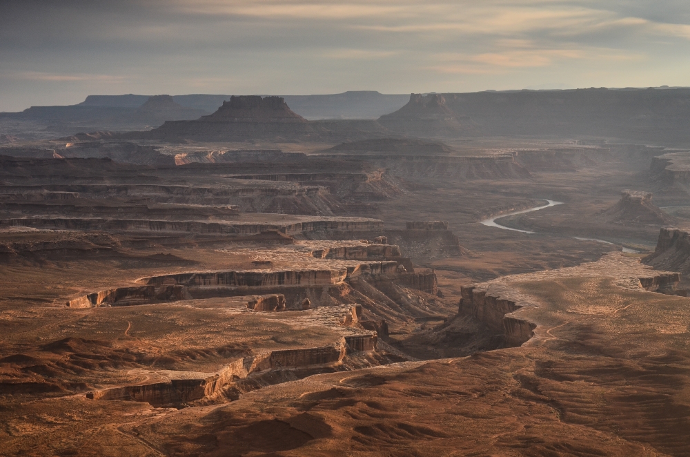 Sonnununtergang über den Canyonlands