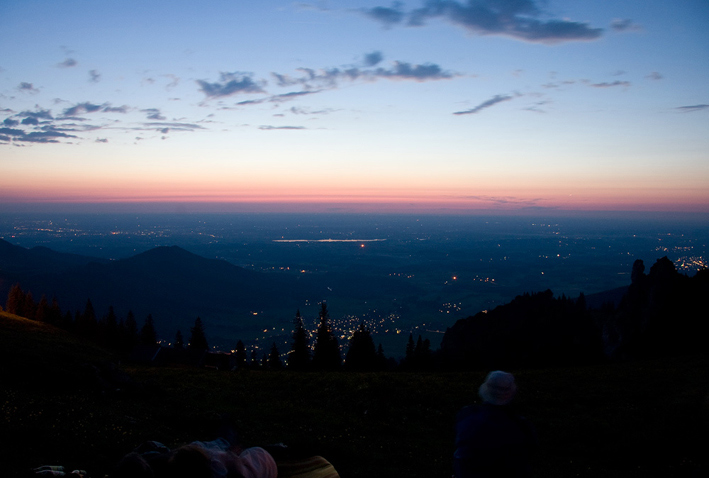 Sonnwend auf der Kampenwand