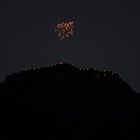 Sonnwendfeuer am Staufen bei Bad Reichenhall