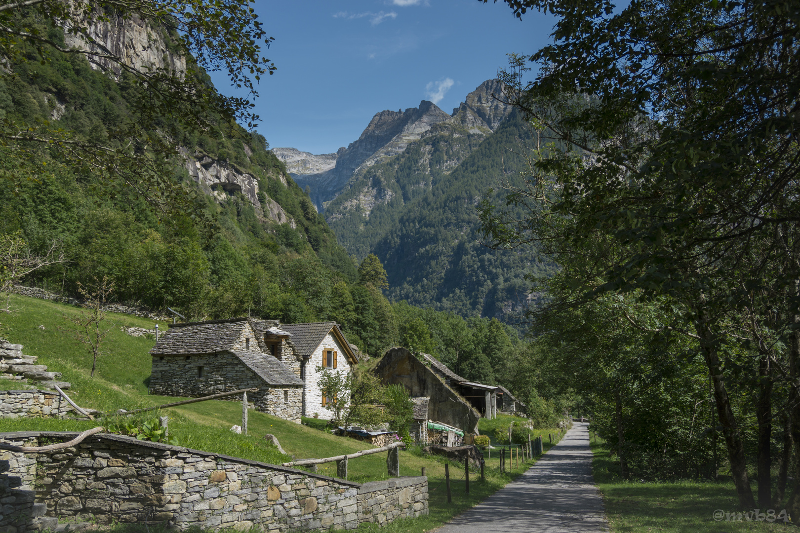 sonogno/ switzerland