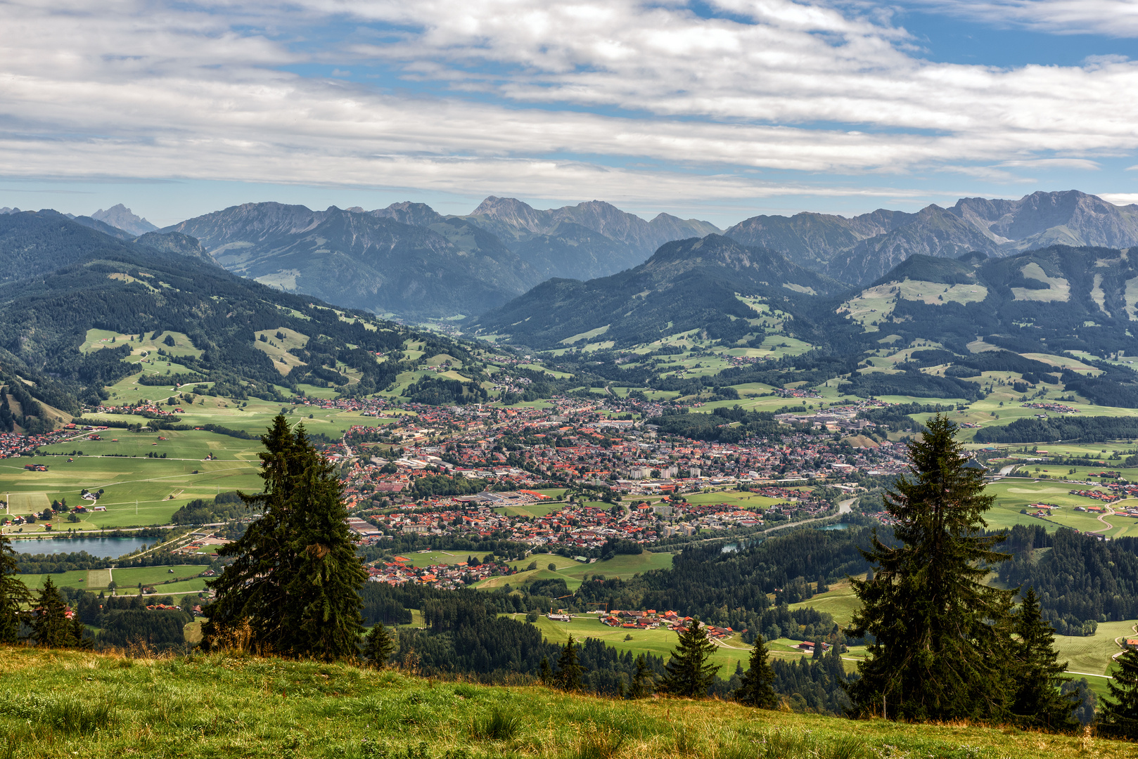 Sonthofen - Blick vom Mittagberg