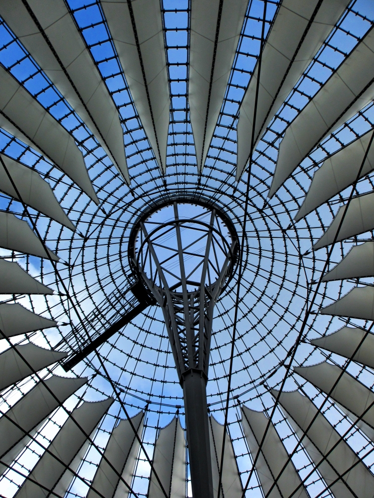 Sony Center, Dachkonstruktion (2)