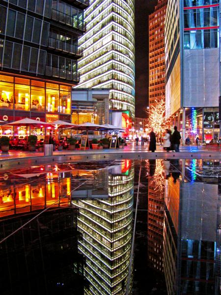 Sony Center und DB Tower