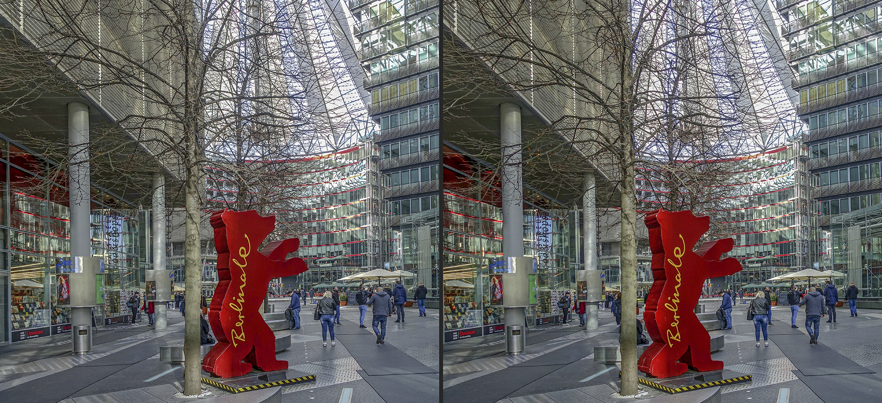 Sony Center zur Berlinale (3D)