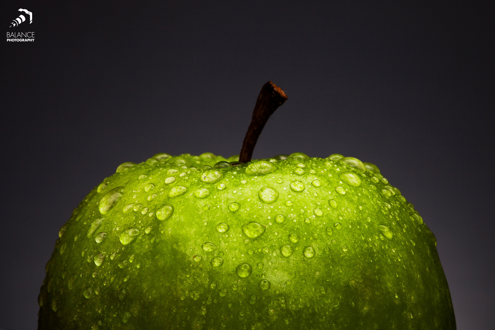 Soo schön frisch der Apfel