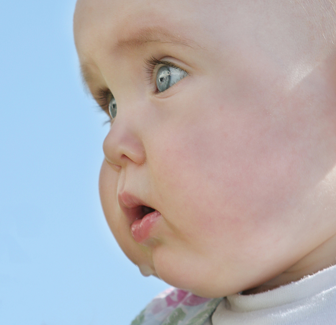 Sophie. Macht sie sich Gedanken über ihre kleine Welt?