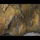 Sophienhöhle in der Fränkischen Schweiz - Sinterfahnen