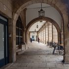 Soportales en la Plaza de Cervantes