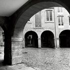 SOPORTALES EN LA PLAZA DEL CAMPO.Lugo