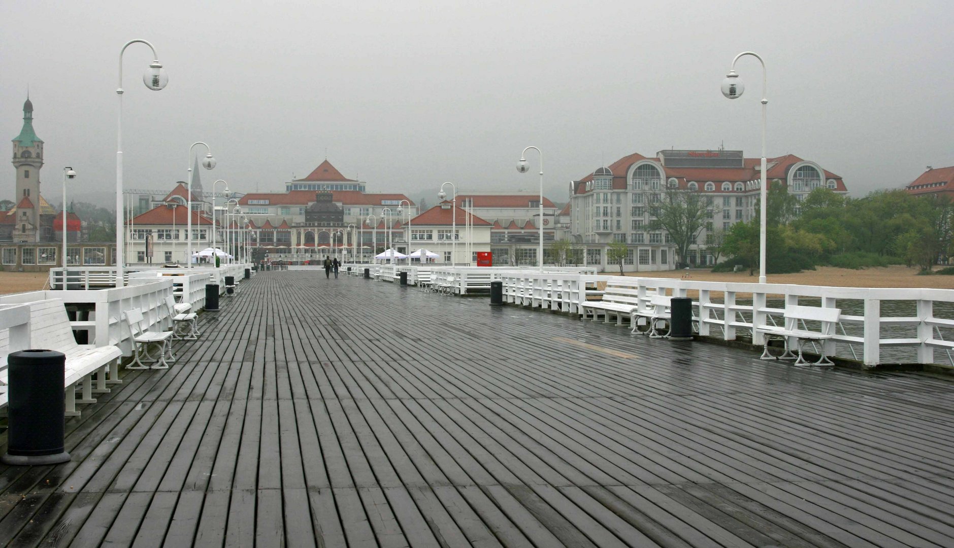 Sopot Seebad an der Ostsee in Polen