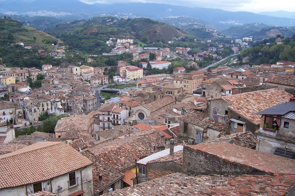 Sopra i tetti di Cosenza