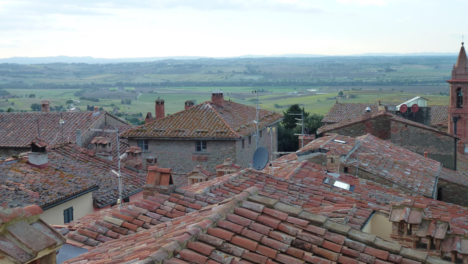 sopra i tetti über die däcker panorama