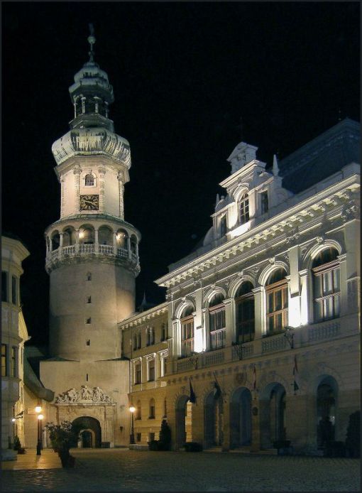 Sopron by night