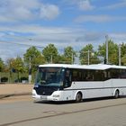 Sor Bus auf der Linie 196 in Leipzig Messe