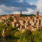 Sorano in a beautiful afternoon sunlight