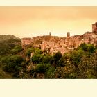 Sorano in der Abendsonne