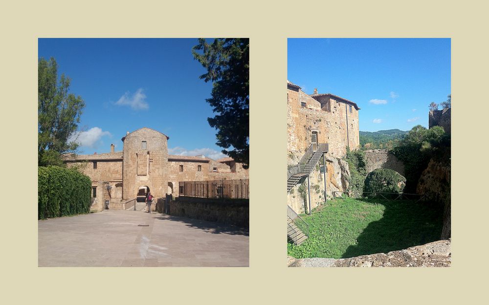 Sorano...città del tufo! Entriamo dalla fortezza Orsini